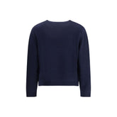 Max Mara Blue Cotton Sweatshirt